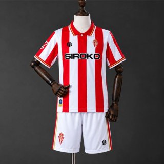 Camiseta Sporting de Gijón Primera Equipación Niño 2026/2027