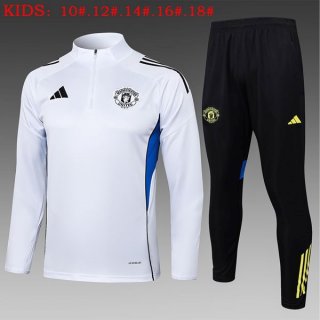 Ninos Sudadera De Training Manchester United 2025/2026 Blanco 5 Ninos Sudadera De Training Manchester United 2025/2026 Blanco 5
