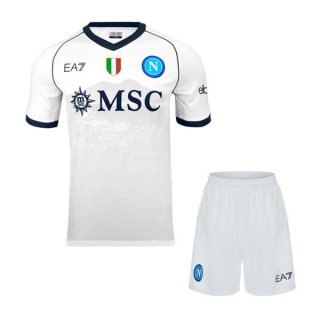 Camiseta Napoli Segunda Equipación Niño 2023/2024 Camiseta Napoli Segunda Equipación Niño 2023/2024