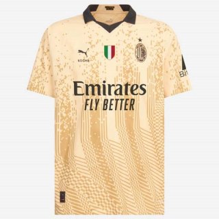 Tailandia Camiseta AC Milan 4th Equipación 2022/2023 Amarillo Tailandia Camiseta AC Milan 4th Equipación 2022/2023 Amarillo