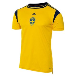 Camiseta Suecia Primera Equipación Euro Mujer 2022 Camiseta Suecia Primera Equipación Euro Mujer 2022