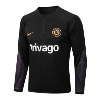 Sudadera De Training Chelsea Top 2023 Negro Sudadera De Training Chelsea Top 2023 Negro