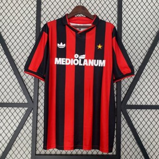 Tailandia Camiseta AC Milan Primera Equipación Retro 1990 1991 Tailandia Camiseta AC Milan Primera Equipación Retro 1990 1991