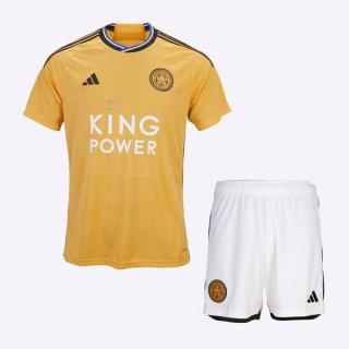Camiseta Leicester City Tercera Equipación Niño 2023/2024 Camiseta Leicester City Tercera Equipación Niño 2023/2024