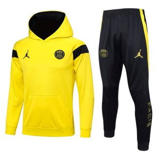 Chandal Con Capucha Paris Saint Germain 2023/2024 Amarillo Chandal Con Capucha Paris Saint Germain 2023/2024 Amarillo