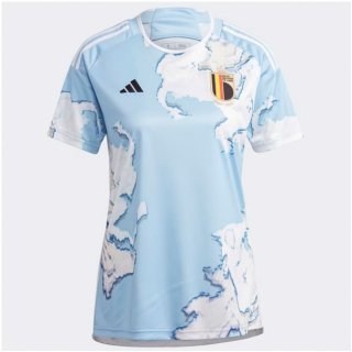 Tailandia Camiseta Bélgica Segunda Equipación Mujer 2023 Tailandia Camiseta Bélgica Segunda Equipación Mujer 2023