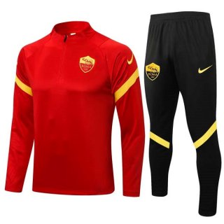 Sudadera De Training Roma 2022 Rojo Sudadera De Training Roma 2022 Rojo