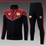 Ninos Chandal Manchester United 2025/2026 Negro Rojo 5