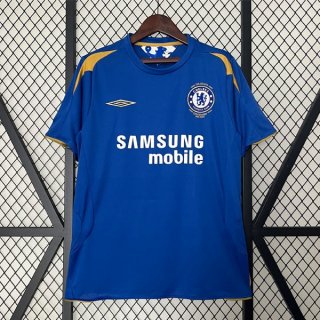 Tailandia Camiseta Chelsea Primera Equipación Retro 2005 2006 Tailandia Camiseta Chelsea Primera Equipación Retro 2005 2006