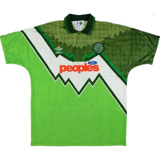 Primera Equipación Tailandia Camiseta Celtic Retro 1991 1992 Verde Primera Equipación Tailandia Camiseta Celtic Retro 1991 1992 Verde