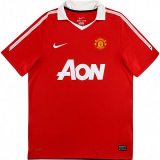 Primera Equipación Tailandia Camiseta Manchester United Retro 2010 2011 Rojo Primera Equipación Tailandia Camiseta Manchester United Retro 2010 2011 Rojo