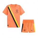 Camiseta Manchester City KidSuper Niño 2025/2026 Naranja