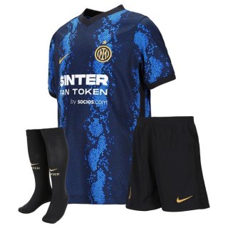 Primera Equipación Camiseta Inter Milan Niño 2021/2022 Primera Equipación Camiseta Inter Milan Niño 2021/2022
