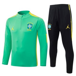 Sudadera De Training Brasil 2026/2027 Verde 2