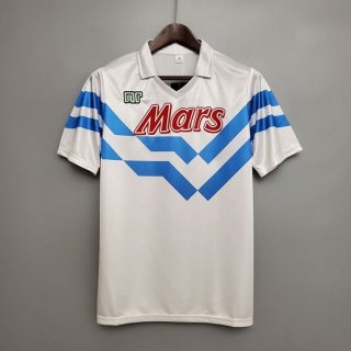 Tailandia Camiseta Napoli Segunda Equipación Retro 1988 1989 Tailandia Camiseta Napoli Segunda Equipación Retro 1988 1989