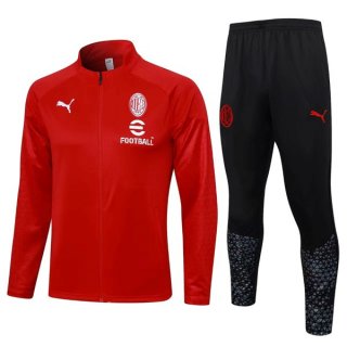 Chandal AC Milan 2024 Rojo 2 Chandal AC Milan 2024 Rojo 2