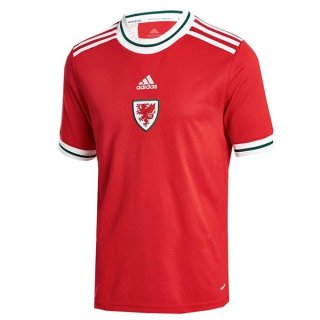 Tailandia Camiseta Gales Primera Equipación Euro 2022 Tailandia Camiseta Gales Primera Equipación Euro 2022